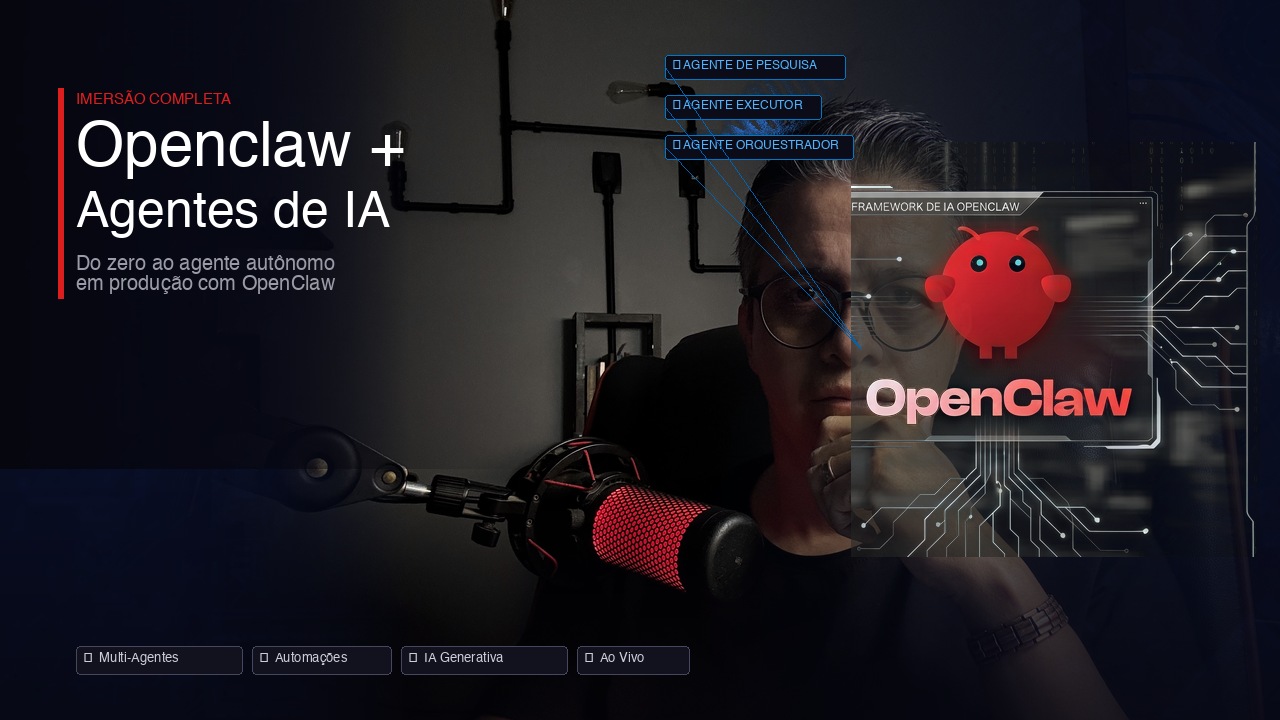 Imersão Openclaw + Agentes de IA